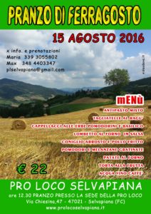 pranzo di ferragosto 2016